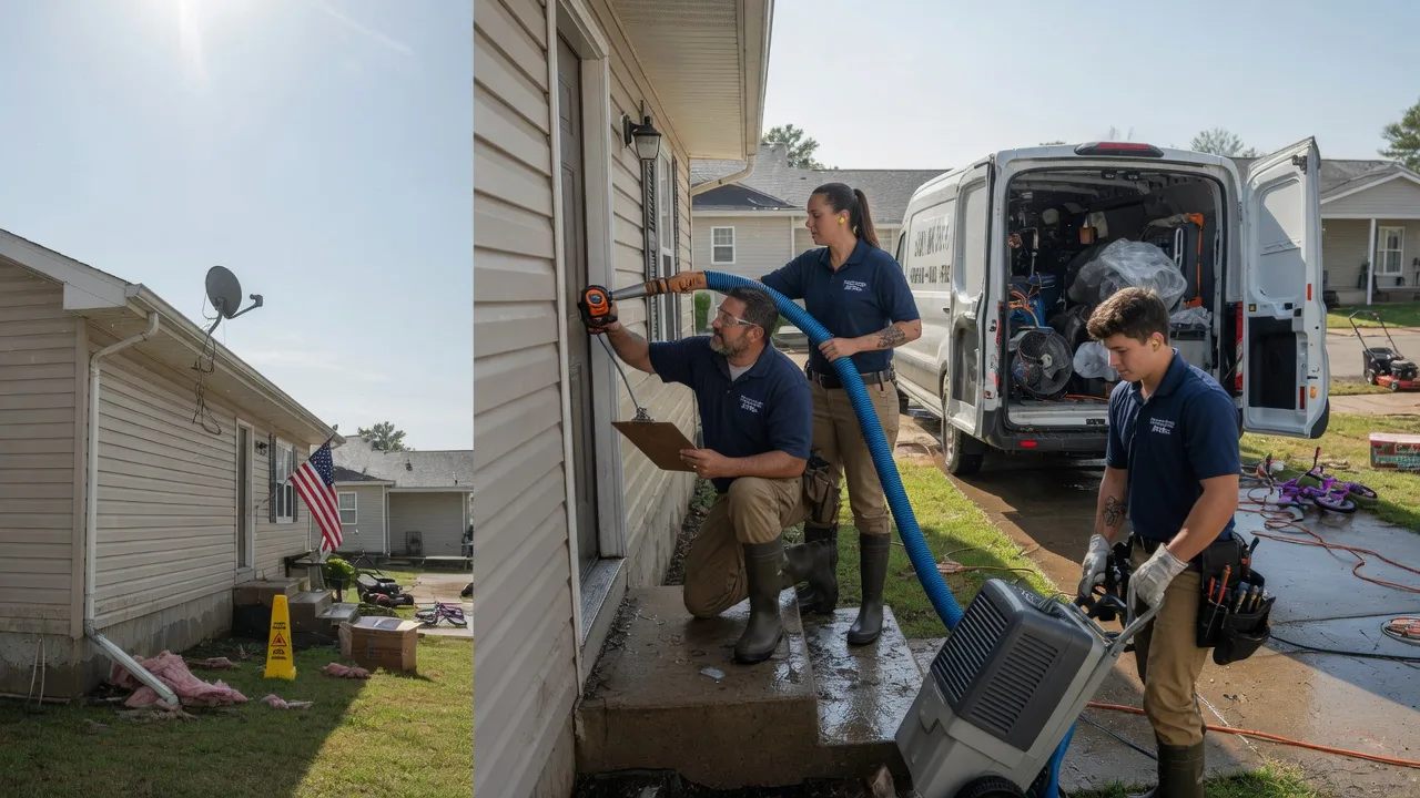 Ceiling Water Damage Restoration in Waterville, IA near me